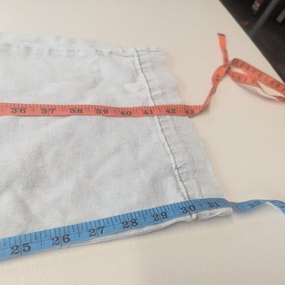 We Wore What Size 26 Wide Legged Utility Jeans - Picture 3 of 15